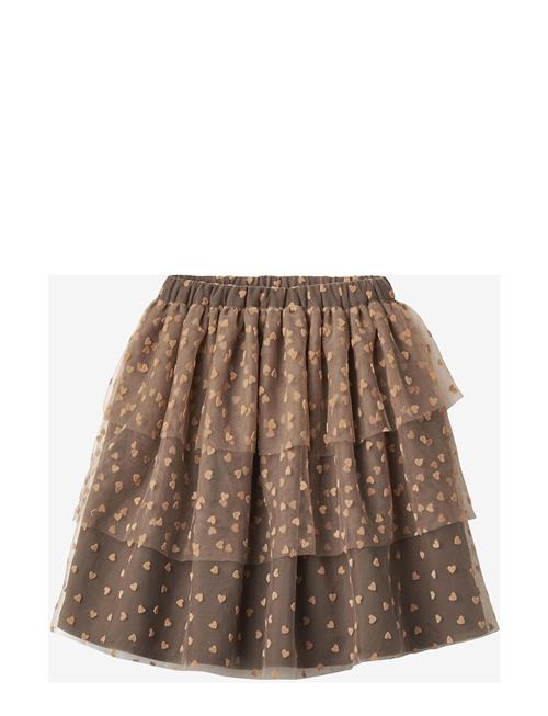 Tulle Skirt Fliink Brown