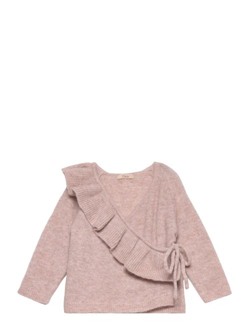 Star Ruffle Cardigan Fliink Pink