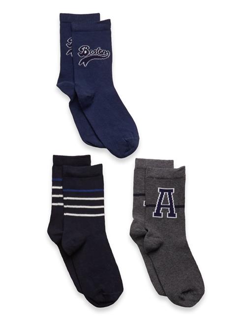 Sock 3 P Bb Varsity Lindex Blue