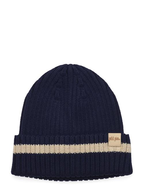 Knit Hat Petit Piao Navy