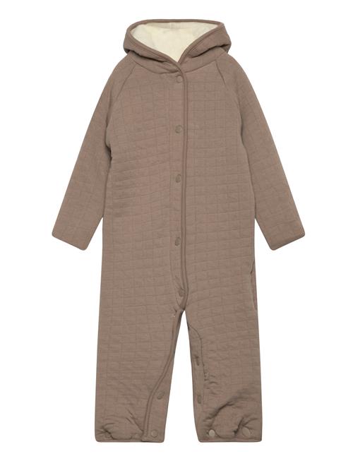 Quilted Reversible Jumpsuit And Sleeping Bag Copenhagen Colors Beige