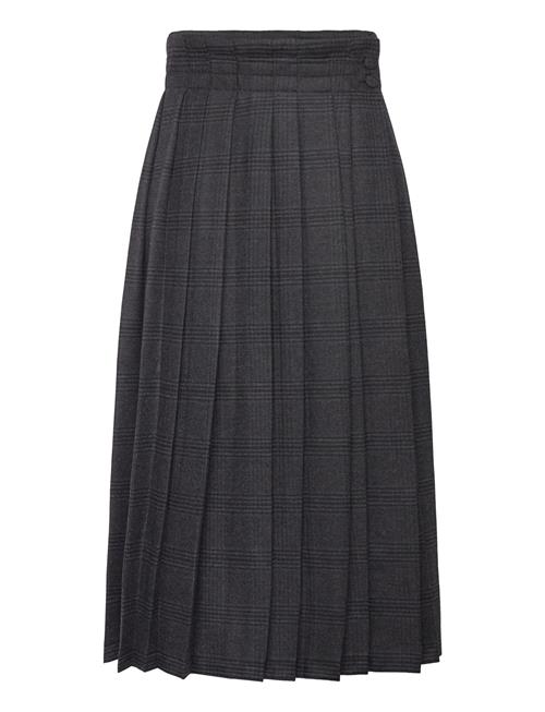 Pleated Suiting Skirt REMAIN Birger Christensen Grey