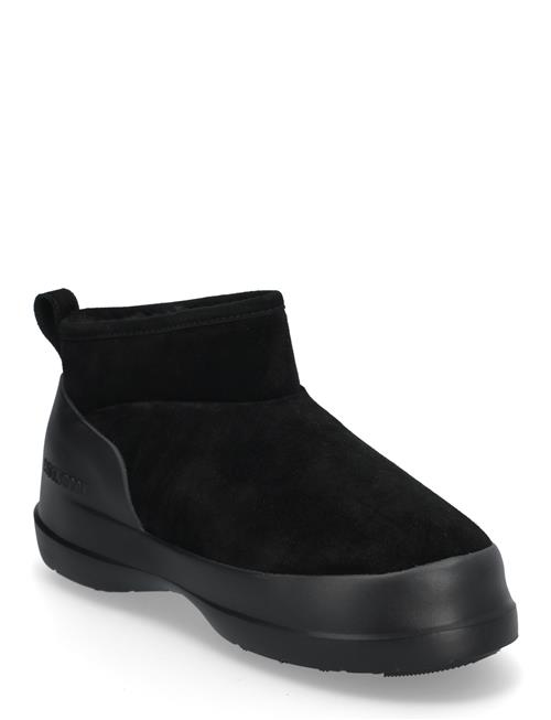 Mb Luna Low Boot Suede Moon Boot Black