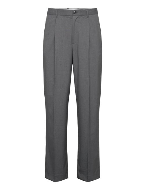 Loose Suit Trousers Weekday Grey