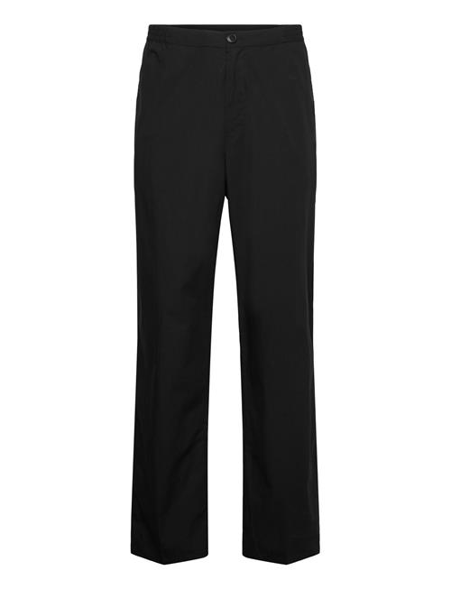 Relaxed Casual Trousers Weekday Black