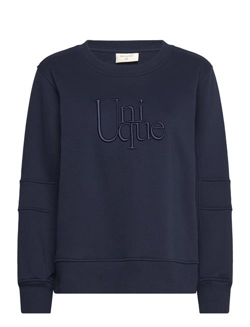 Pullover From Freequent In A Soft Sweatshirt Material. The Pullover Has Cut-And- FREE/QUENT Navy