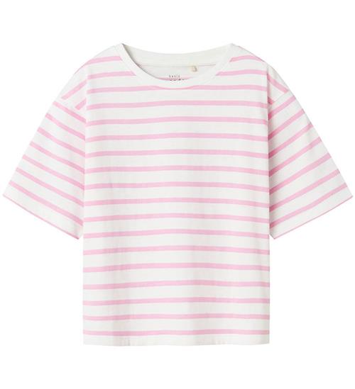 Name It T-shirt - NkfVitanni - Bright White/Pink Frosting