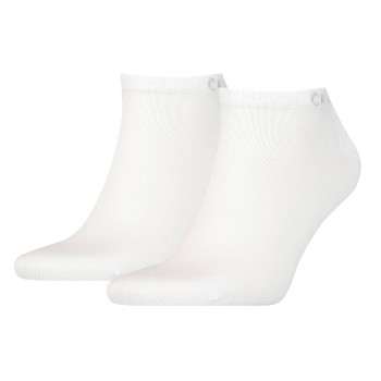 Calvin Klein Legwear Calvin Klein Strømper 2P Men Sneaker Socks Hvid Str 43/46 Herre