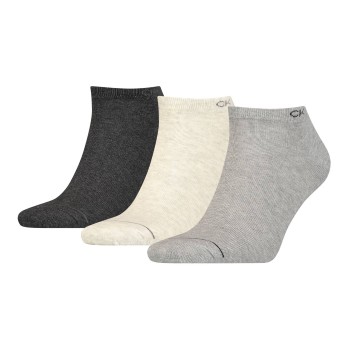 Calvin Klein Legwear Calvin Klein Strømper 3P Thomas Casual Socks Grå One Size Herre