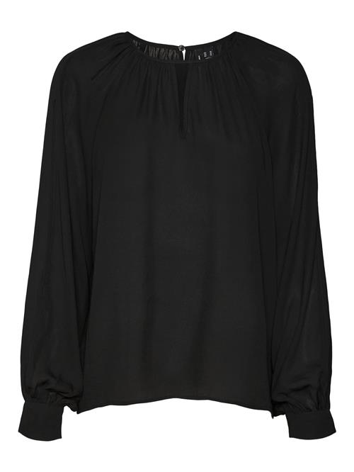 Se VERO MODA Bluse 'PETRA'  sort ved About You