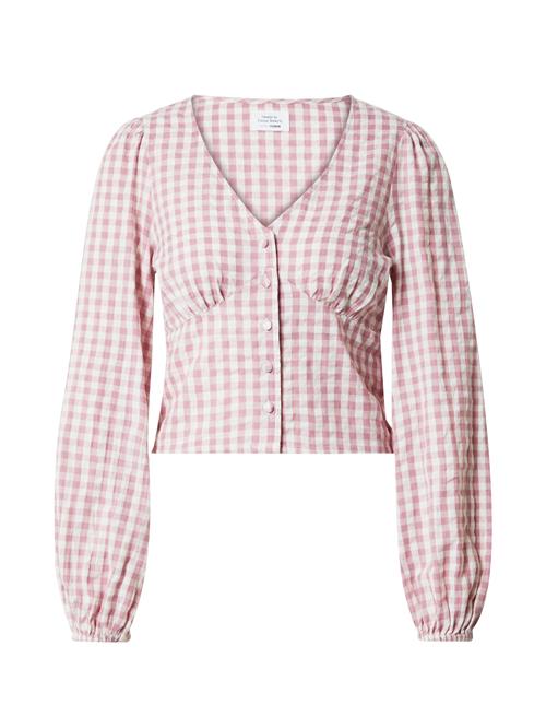 Se Daahls by Emma Roberts exclusively for ABOUT YOU Bluse 'Hailey'  gammelrosa / hvid ved About You