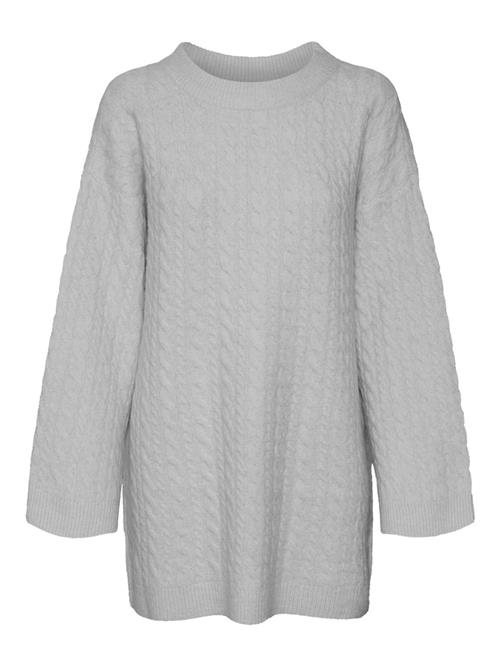 Se VERO MODA Pullover 'HEIDI'  lysegrå ved About You