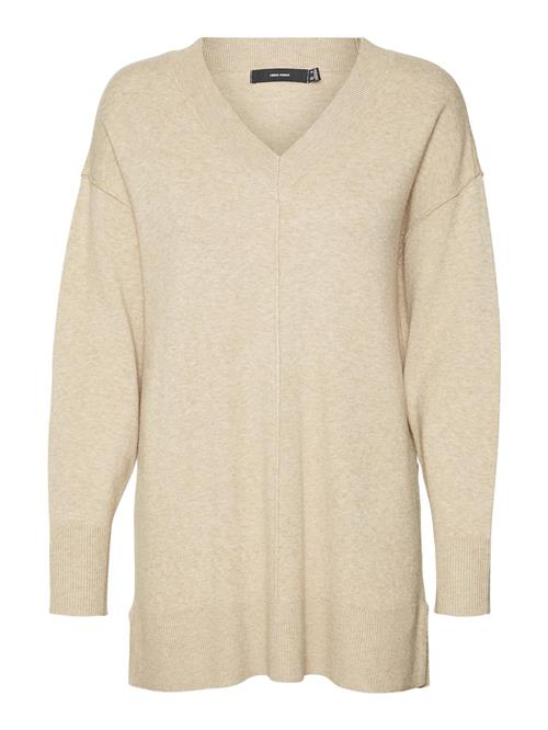 VERO MODA Pullover 'Gold'  beige-meleret