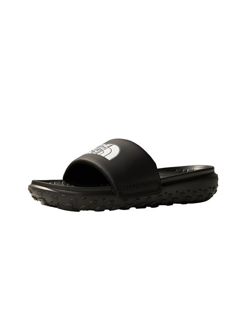 Se THE NORTH FACE Pantoletter 'W NEVER STOP CUSH SLIDE'  sort / hvid ved About You