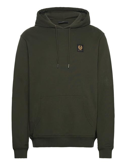 Se Belstaff Hoodie Tile Green Belstaff Black ved Booztlet