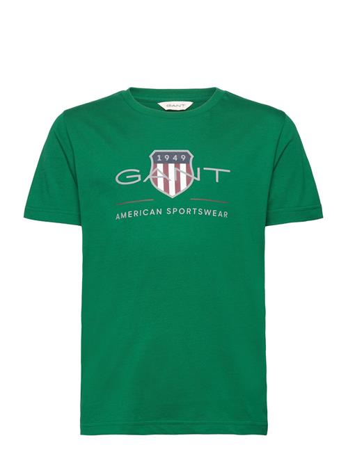 Archive Shield Ss T-Shirt GANT Green