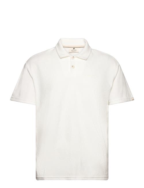 Akkikki S/S Frotte Polo Tee Anerkjendt White