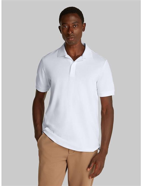 Thermo Tech Pique Slim Polo Calvin Klein White