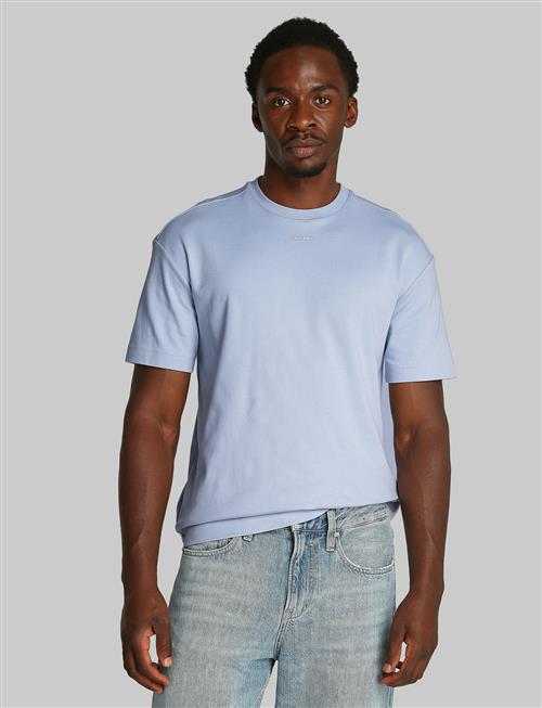 Nano Logo Interlock T-Shirt Calvin Klein Blue