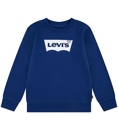 Levis Sweatshirt - BlÃ¥/Hvid