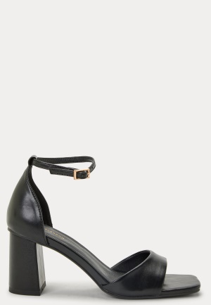 BUBBLEROOM Mid Heel Sandal Black 41