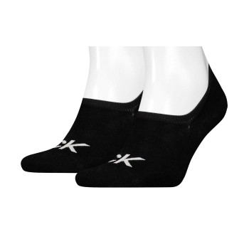 Calvin Klein Legwear Calvin Klein Strømper 2P Men High Cut Footie Socks Sort Str 39/42 Herre