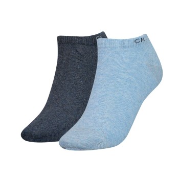 Calvin Klein Legwear Calvin Klein Strømper 2P Women Sneaker Socks Marine/Blå One Size Dame