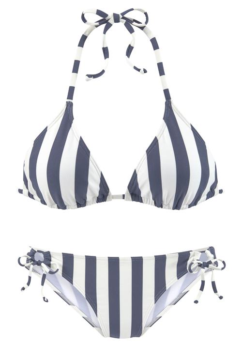 VENICE BEACH Bikini  navy / hvid