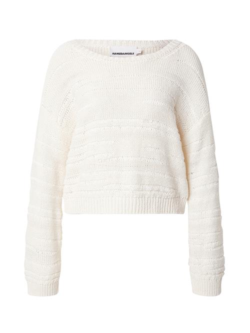 ARMEDANGELS Pullover 'AALIYA'  hvid