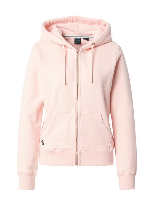 Superdry Sweatjakke 'Essential'  lyserød