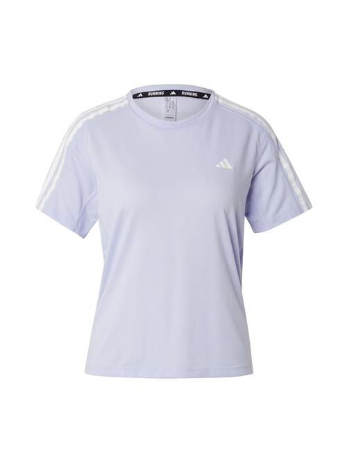 ADIDAS PERFORMANCE Funktionsbluse 'Own the Run'  lilla / hvid