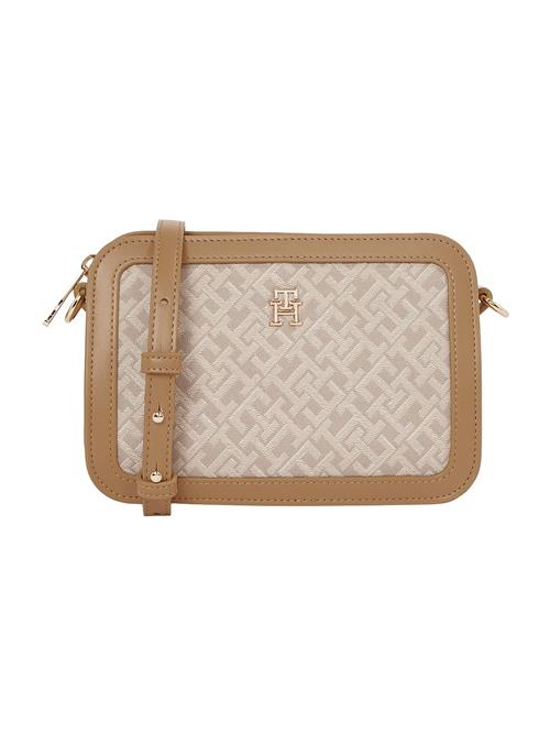 TOMMY HILFIGER Skuldertaske  umbra / cappuccino / khaki