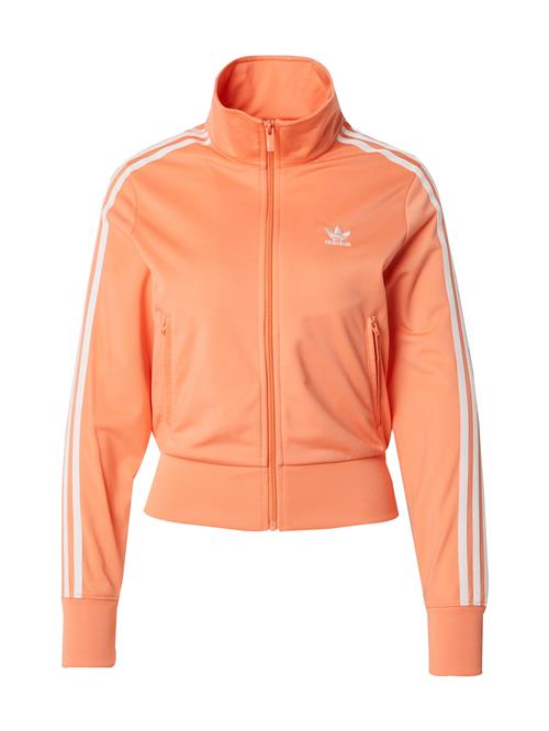 ADIDAS ORIGINALS Sweatjakke 'Firebird'  pastelorange / hvid