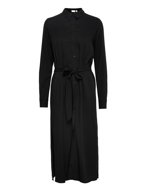 Vimorose L/S Long Dress/Su - Vila Black