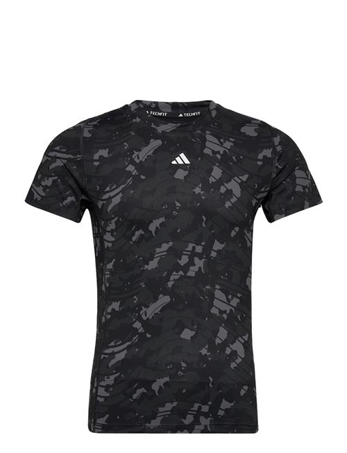 Tf Aop Tee Adidas Performance Black