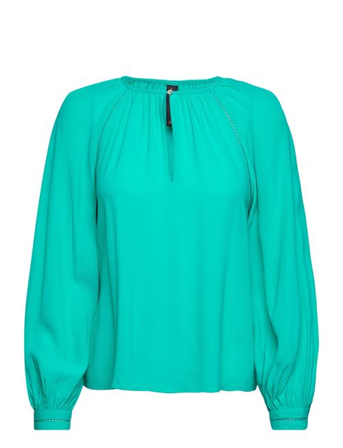 Se Raglan-Sleeve Blouse Mango Blue ved Booztlet