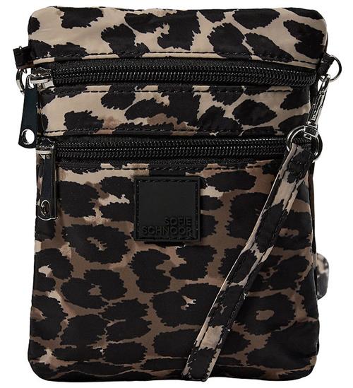 Sofie Schnoor Skuldertaske - Light Brown Leopard