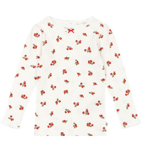 Konges SlÃ¸jd Bluse - Rib - Minnie - Rose Red m. HulmÃ¸nster