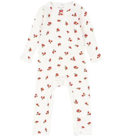 Konges SlÃ¸jd Body l/Ã¦ - Rib - Minnie Onsie - Rose Red m. HulmÃ¸ns