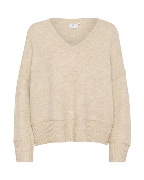 Kaffe Pullover  beige-meleret