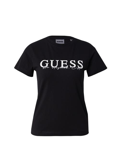 Se GUESS Shirts 'KAMELIE'  sort / hvid ved About You