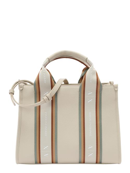 ARMANI EXCHANGE Håndtaske 'MAGGIE'  beige / lysebeige / brun / mint