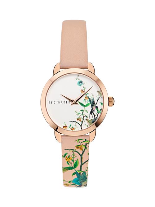 Ted Baker Analogt ur 'Fleure Fashion'  safir / rosa guld / grøn / pudder