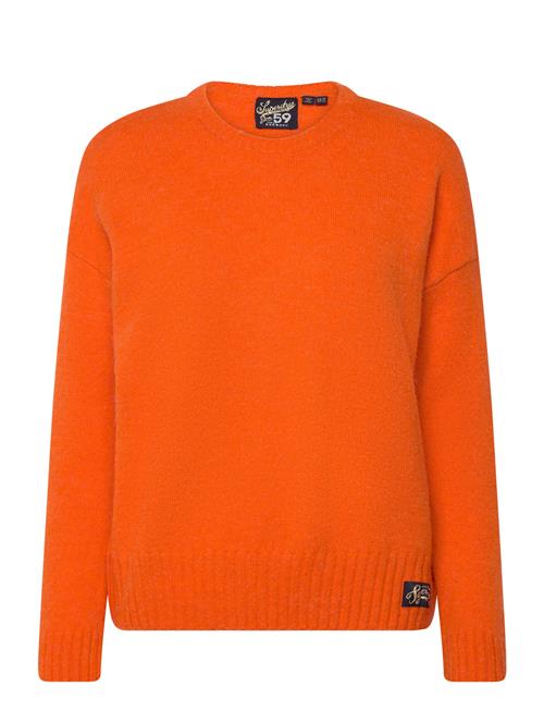 Essential Crew Neck Jumper Superdry Orange