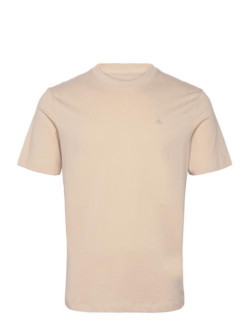 Essential Regular Fit Logo T-Shirt Scotch & Soda Beige