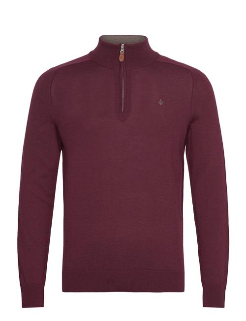 Merino John Zip Morris Burgundy