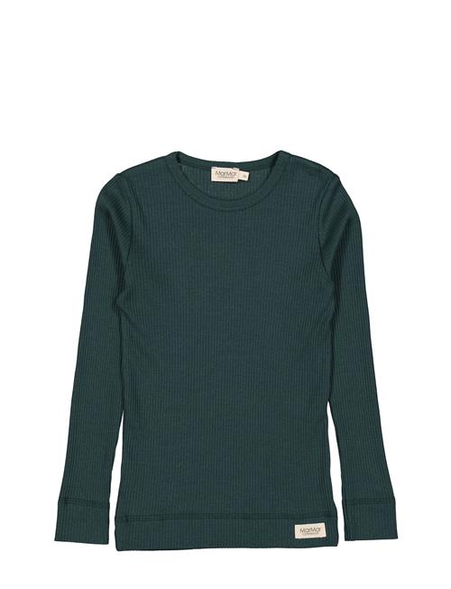 Plain Tee Ls MarMar Copenhagen Green