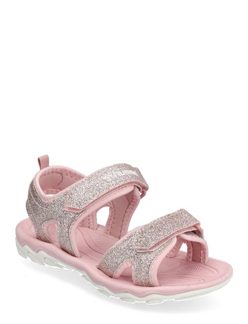 Sandal Glitter Jr Hummel Pink