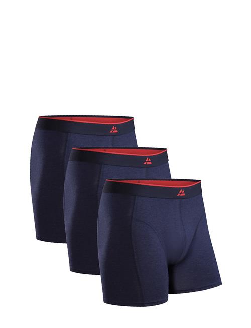 Men's Bamboo Trunks 3-Pack Danish Endurance Navy