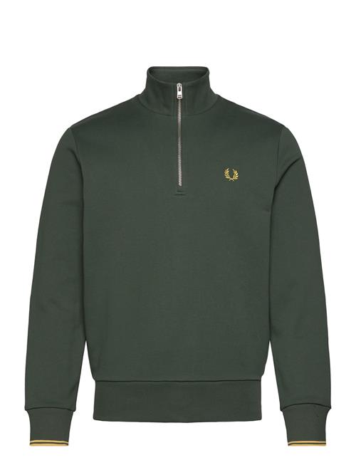 Half Zip Sweatshirt Fred Perry Khaki